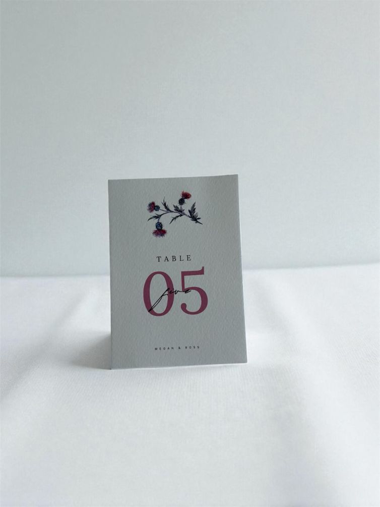 Table numbers (5)